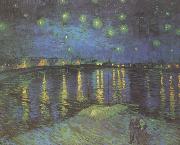 Vincent Van Gogh Starry Night over the Rhone (nn04) oil on canvas